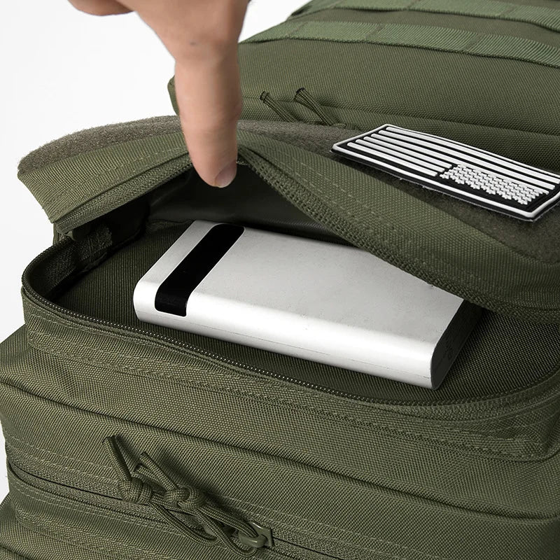 45L MOLLE Tactical Backpack with Bottle Holder 45L MOLLE Tactical Backpack with Bottle Holder