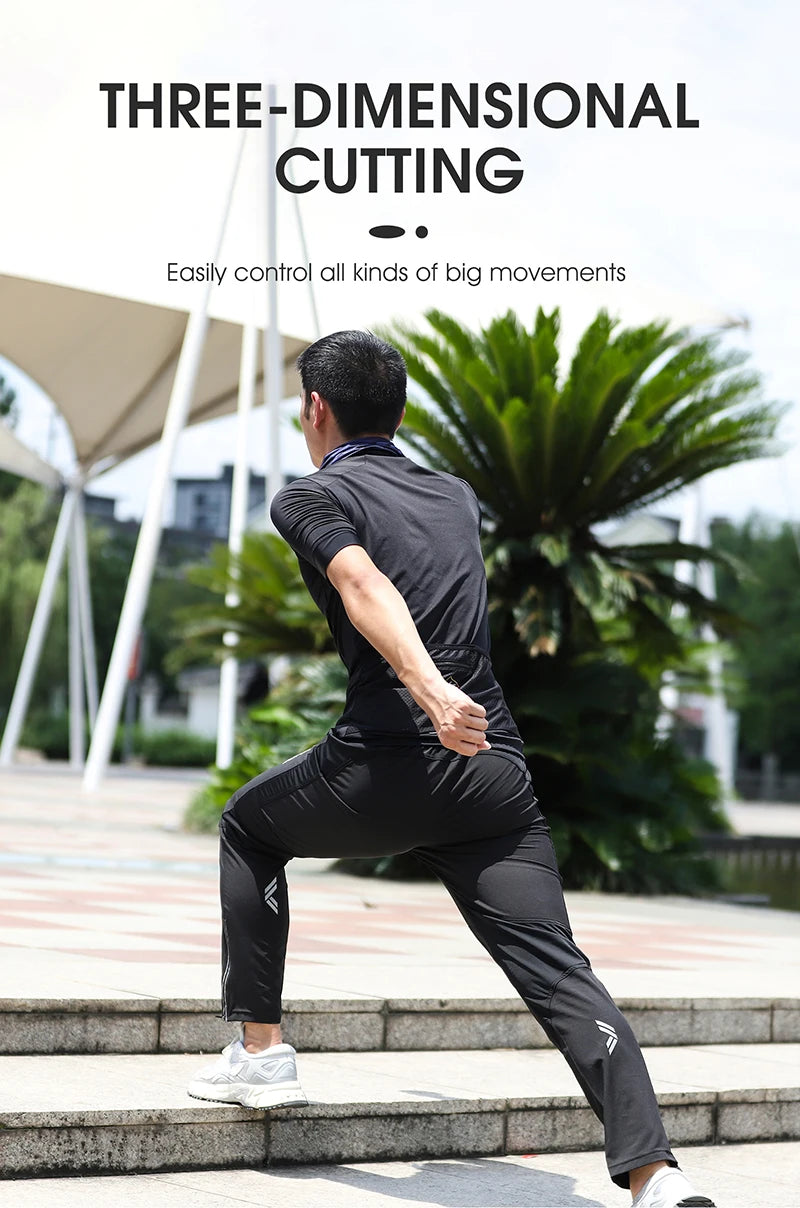 WEST BIKING Quick-Dry Reflective Sports Pants for Men WEST BIKING Quick-Dry Reflective Sports Pants for Men