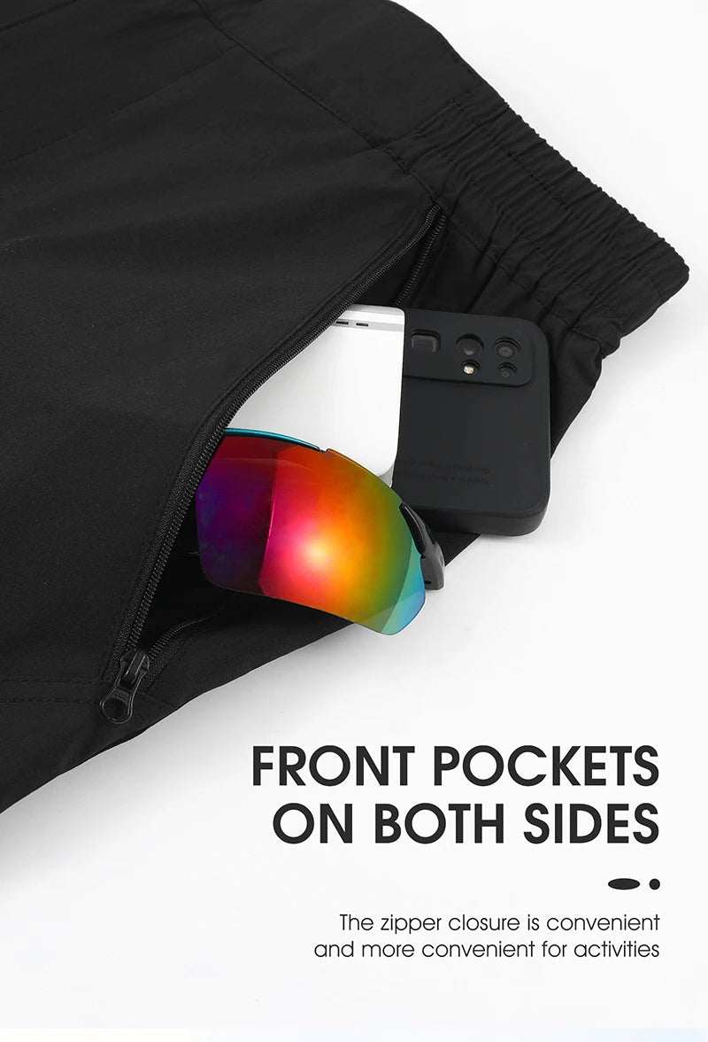 WEST BIKING Quick-Dry Reflective Sports Pants for Men WEST BIKING Quick-Dry Reflective Sports Pants for Men