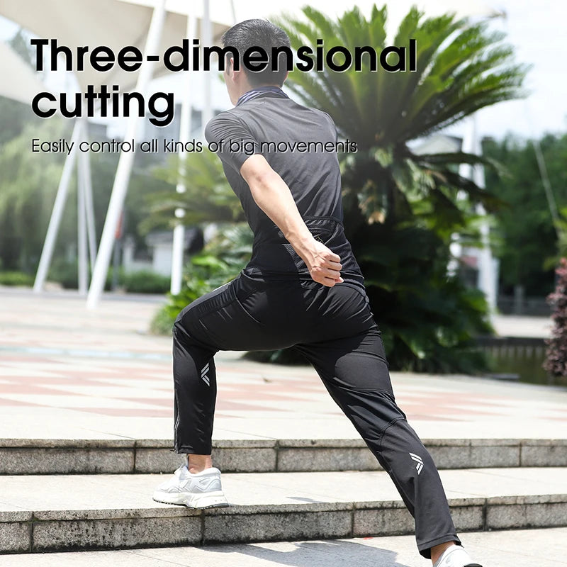 WEST BIKING Quick-Dry Reflective Sports Pants for Men WEST BIKING Quick-Dry Reflective Sports Pants for Men