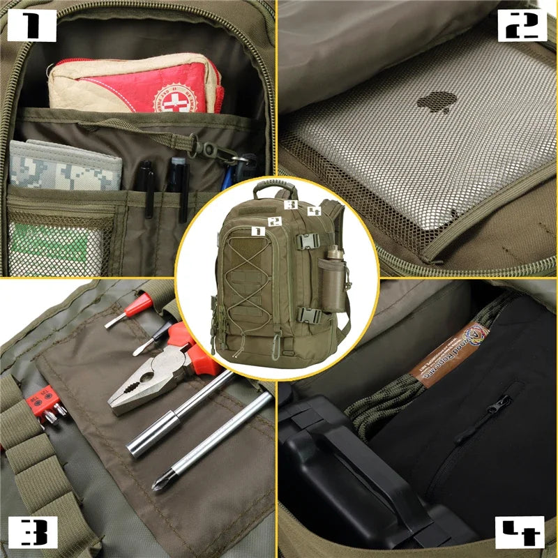 65L Waterproof Hiking & Travel Backpack with Laptop Compartment 65L Waterproof Hiking & Travel Backpack with Laptop Compartment