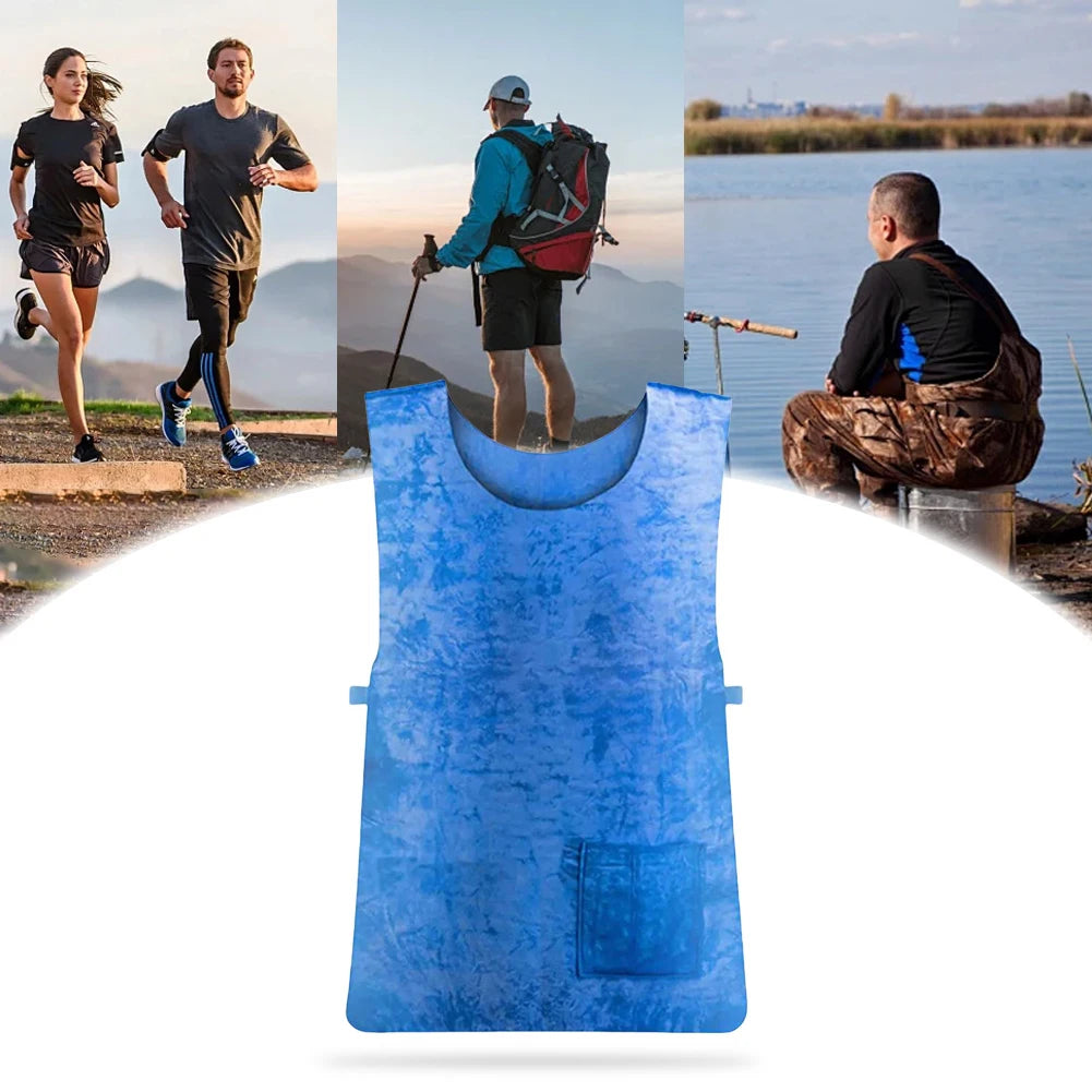 Reusable Summer Cooling Vest – Adjustable & Lightweight Reusable Summer Cooling Vest – Adjustable & Lightweight