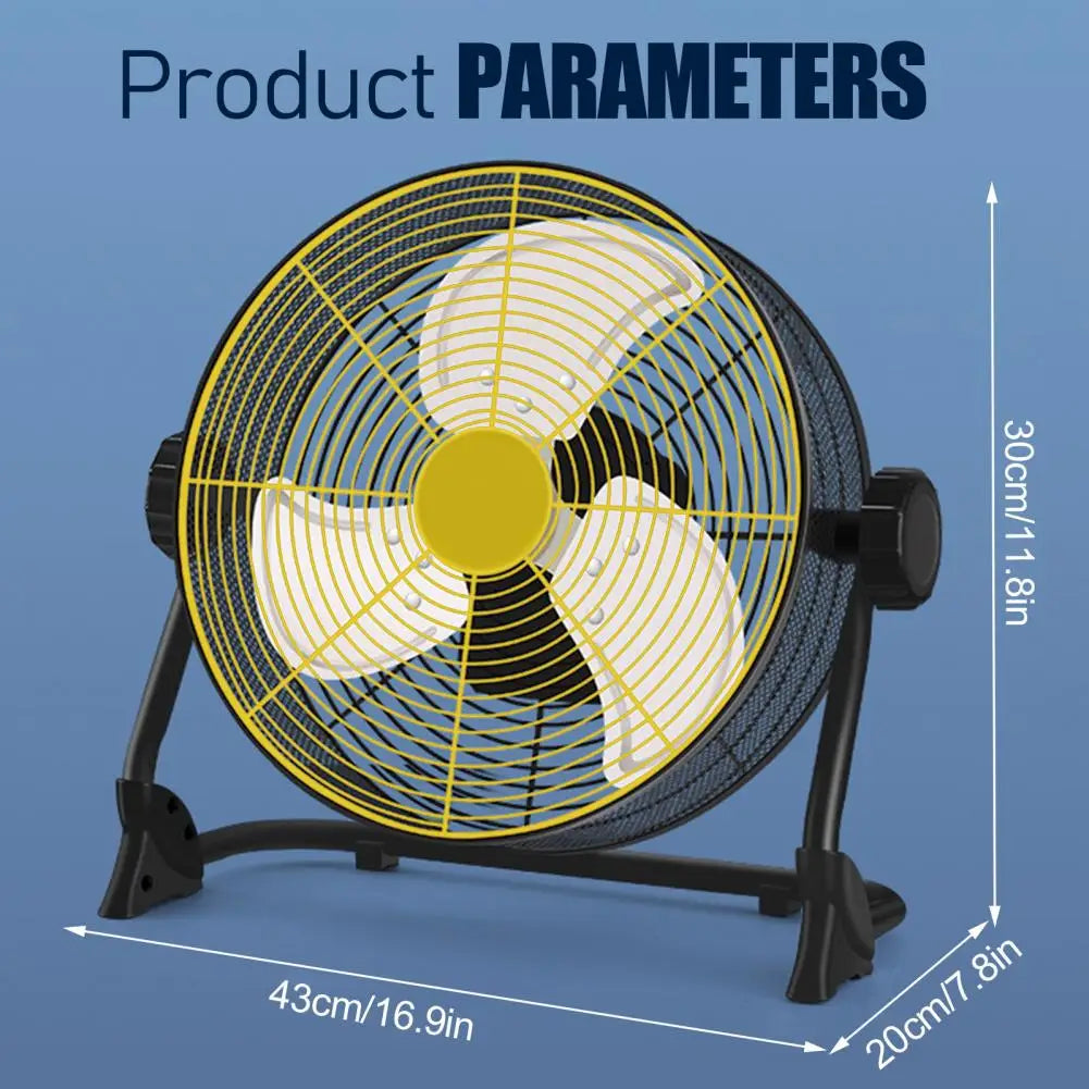 12-Inch Rechargeable High-Velocity Camping Fan 12-Inch Rechargeable High-Velocity Camping Fan