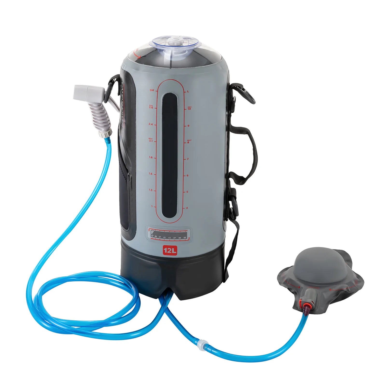 Foldable Outdoor Solar Bath Bag – Portable Camping Shower Foldable Outdoor Solar Bath Bag – Portable Camping Shower