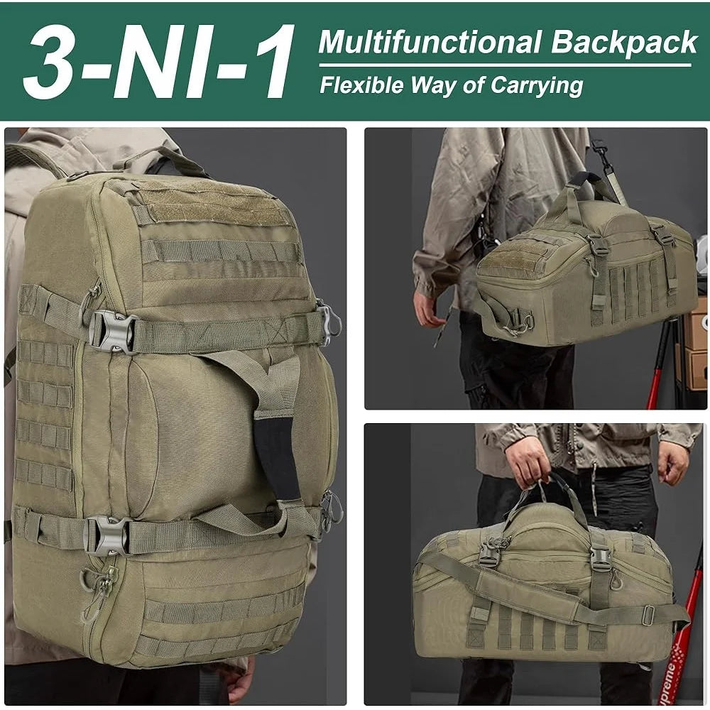 Tactical Duffle Backpack – Gym, Travel & Outdoor Bag Tactical Duffle Backpack – Gym, Travel & Outdoor Bag