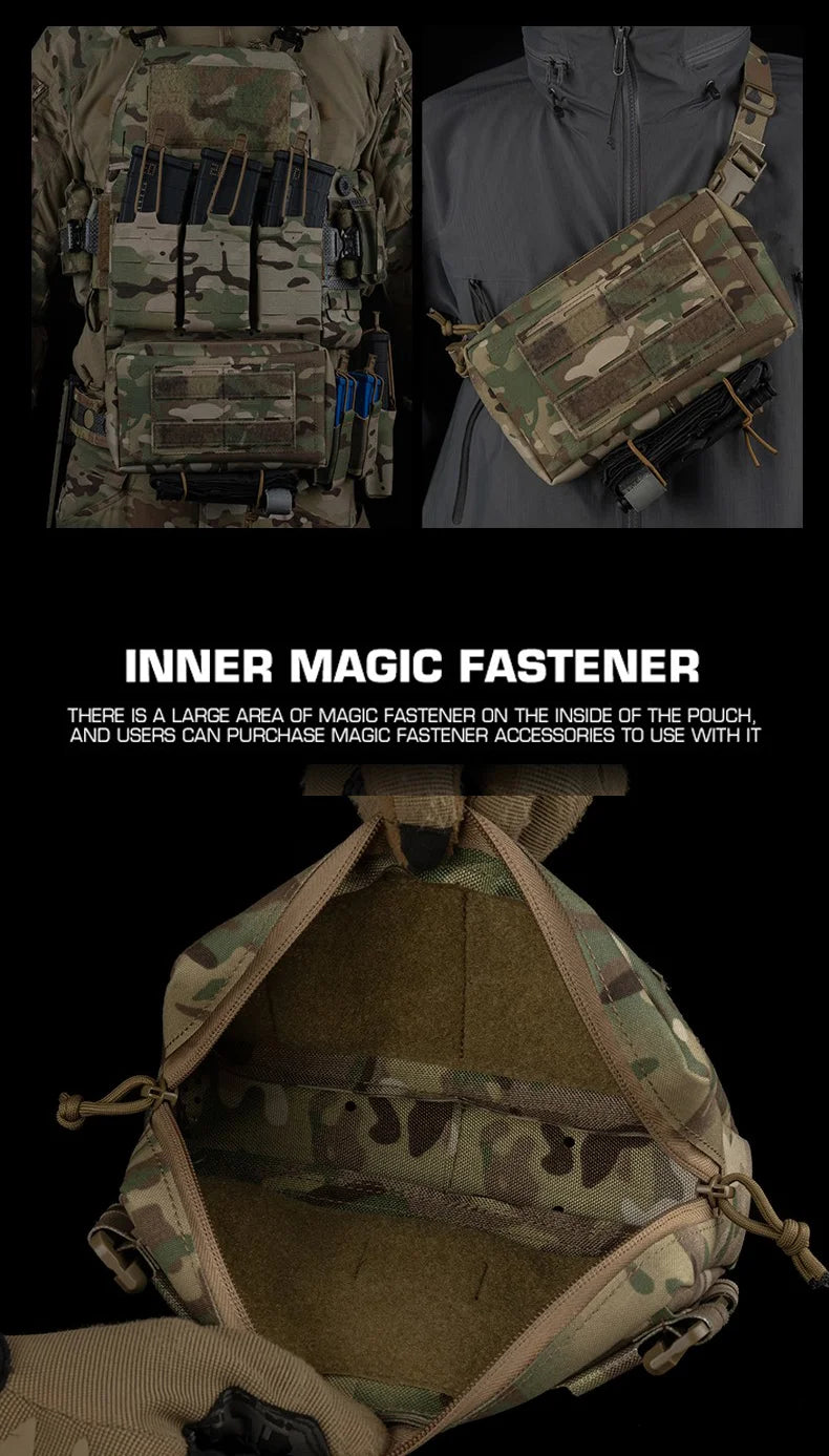 Multifunctional MOLLE GP Pouch – Tactical Travel Bag for Outdoor Gear Storage Multifunctional MOLLE GP Pouch – Tactical Travel Bag for Outdoor Gear Storage