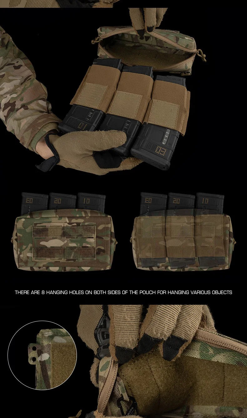 Multifunctional MOLLE GP Pouch – Tactical Travel Bag for Outdoor Gear Storage Multifunctional MOLLE GP Pouch – Tactical Travel Bag for Outdoor Gear Storage