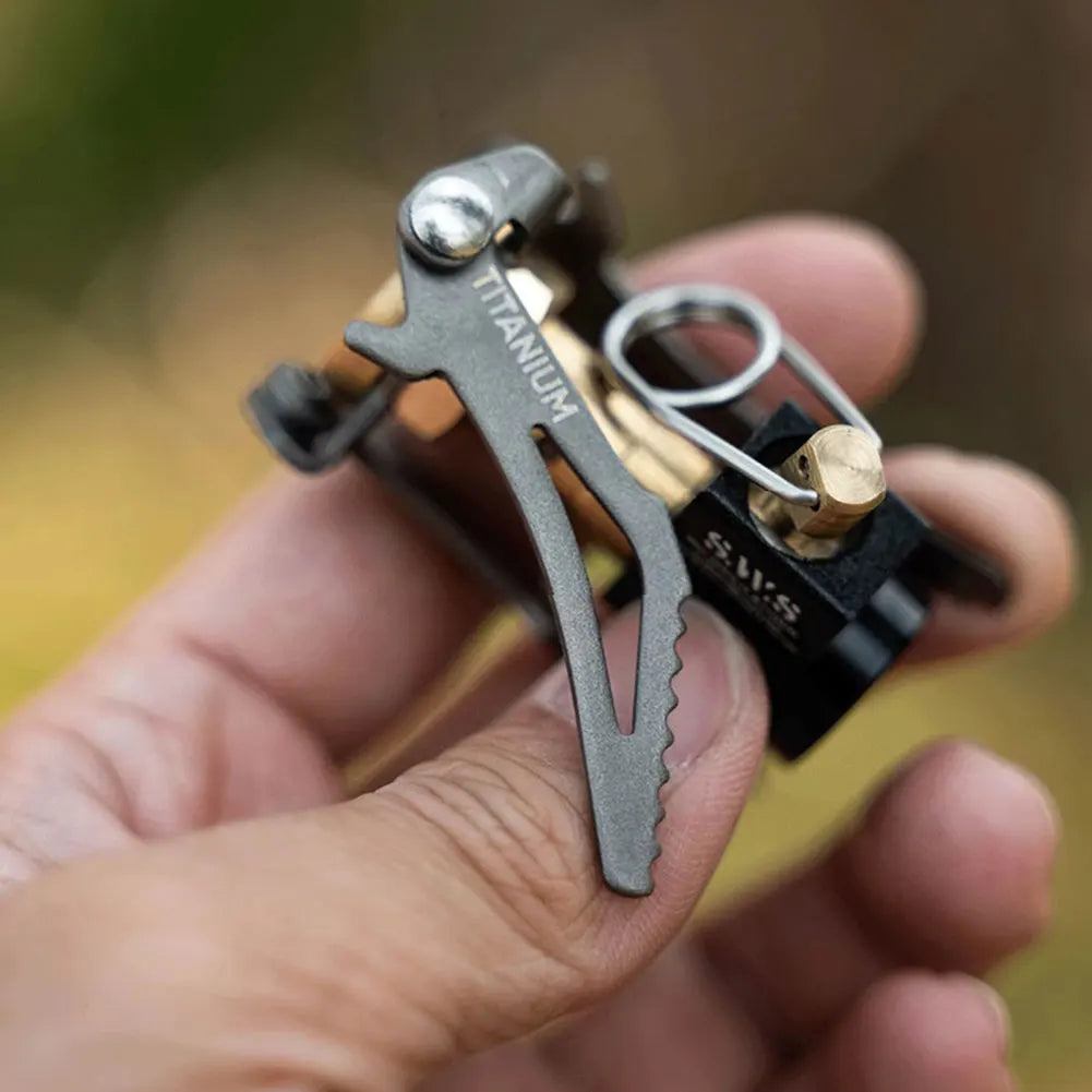 2700W Ultralight Titanium Portable Gas Camping Stove 2700W Ultralight Titanium Portable Gas Camping Stove