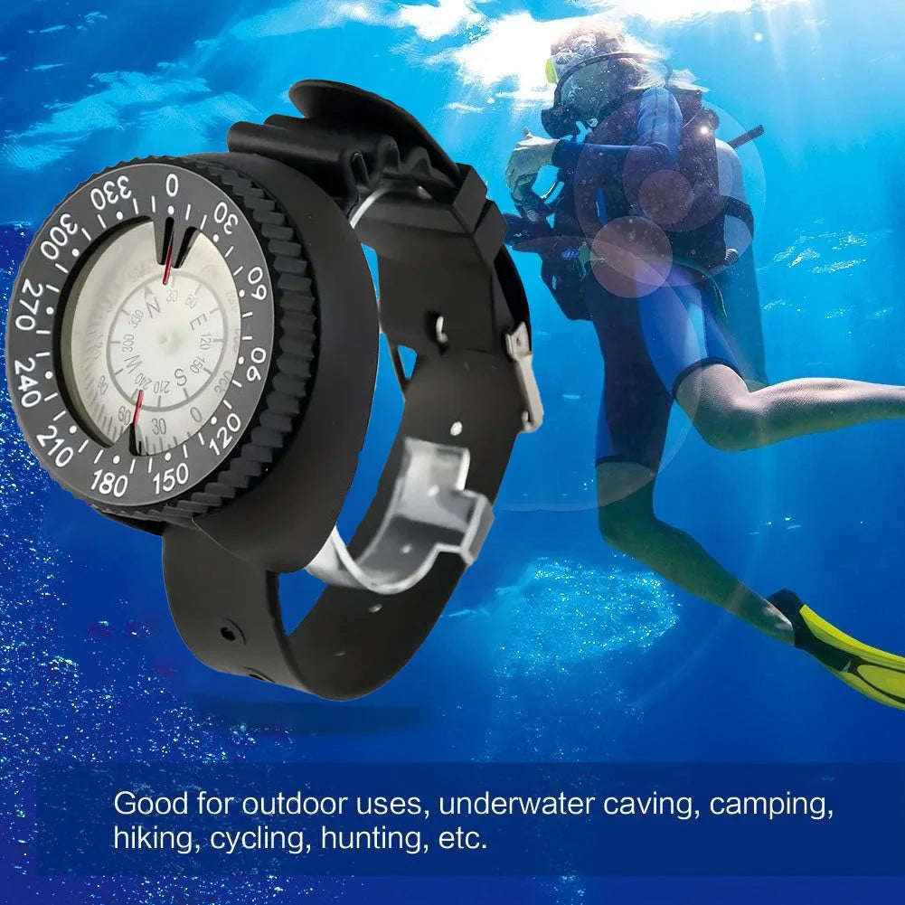 Waterproof Diving Wrist Compass – High Accuracy Outdoor Use Waterproof Diving Wrist Compass – High Accuracy Outdoor Use