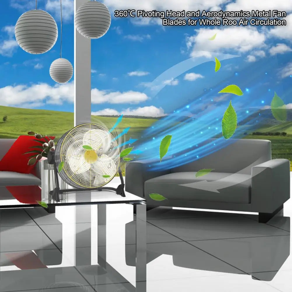 12-Inch Rechargeable High-Velocity Camping Fan 12-Inch Rechargeable High-Velocity Camping Fan