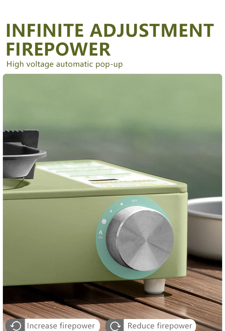 BISINNA 5800W Camping Stove – High-Power Portable Gas Burner for Outdoor Cooking BISINNA 5800W Camping Stove – High-Power Portable Gas Burner for Outdoor Cooking