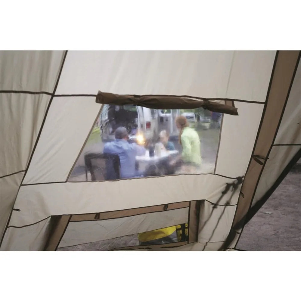 8-Person Waterproof Camping Teepee Tent – 18'x18' 8-Person Waterproof Camping Teepee Tent – 18'x18'