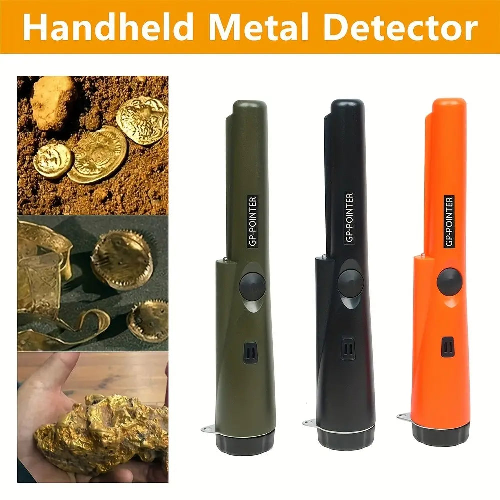 Handheld Metal Detector Pinpointer – 360° Waterproof Finder for Outdoor Treasure Hunting Handheld Metal Detector Pinpointer – 360° Waterproof Finder for Outdoor Treasure Hunting