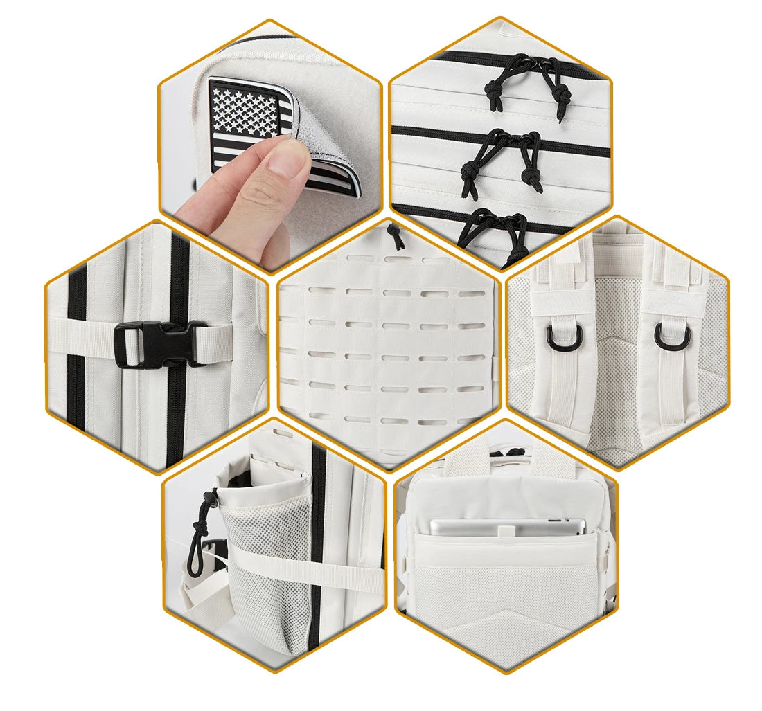 25L/45L Tactical Outdoor Survival Backpack with Bottle Holder 25L/45L Tactical Outdoor Survival Backpack with Bottle Holder