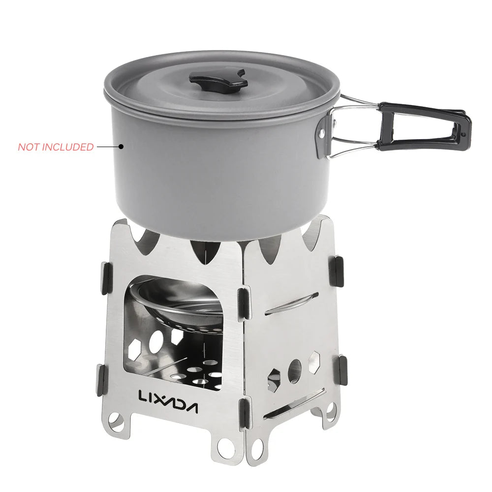 Portable Titanium Folding Camping Stove Portable Titanium Folding Camping Stove