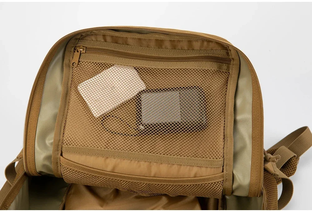 25L/45L Tactical Outdoor Survival Backpack with Bottle Holder 25L/45L Tactical Outdoor Survival Backpack with Bottle Holder