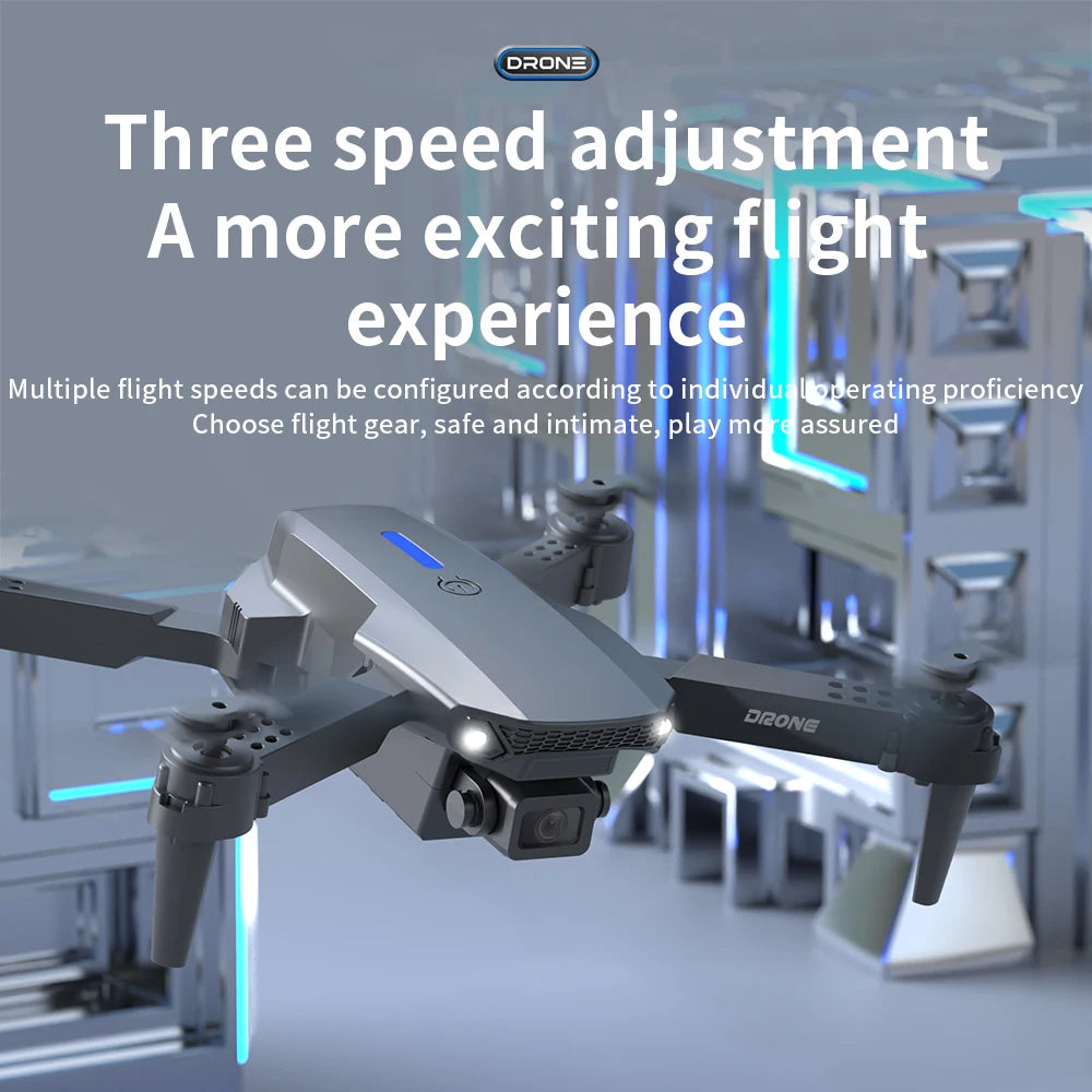 E88 Foldable Drone with 8K Dual Camera & WiFi FPV E88 Foldable Drone with 8K Dual Camera & WiFi FPV