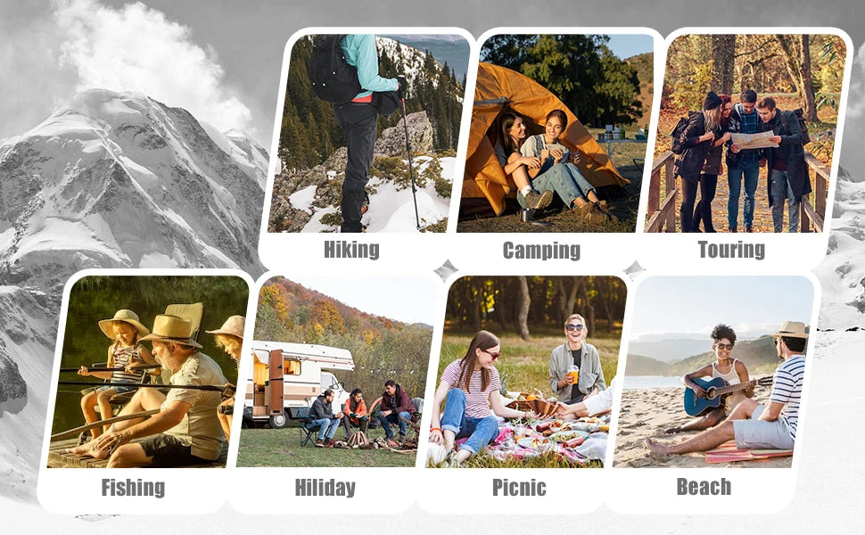 WESTTUNE Folding Camping Chair – Lightweight with Headrest & Aluminum Frame WESTTUNE Folding Camping Chair – Lightweight with Headrest & Aluminum Frame