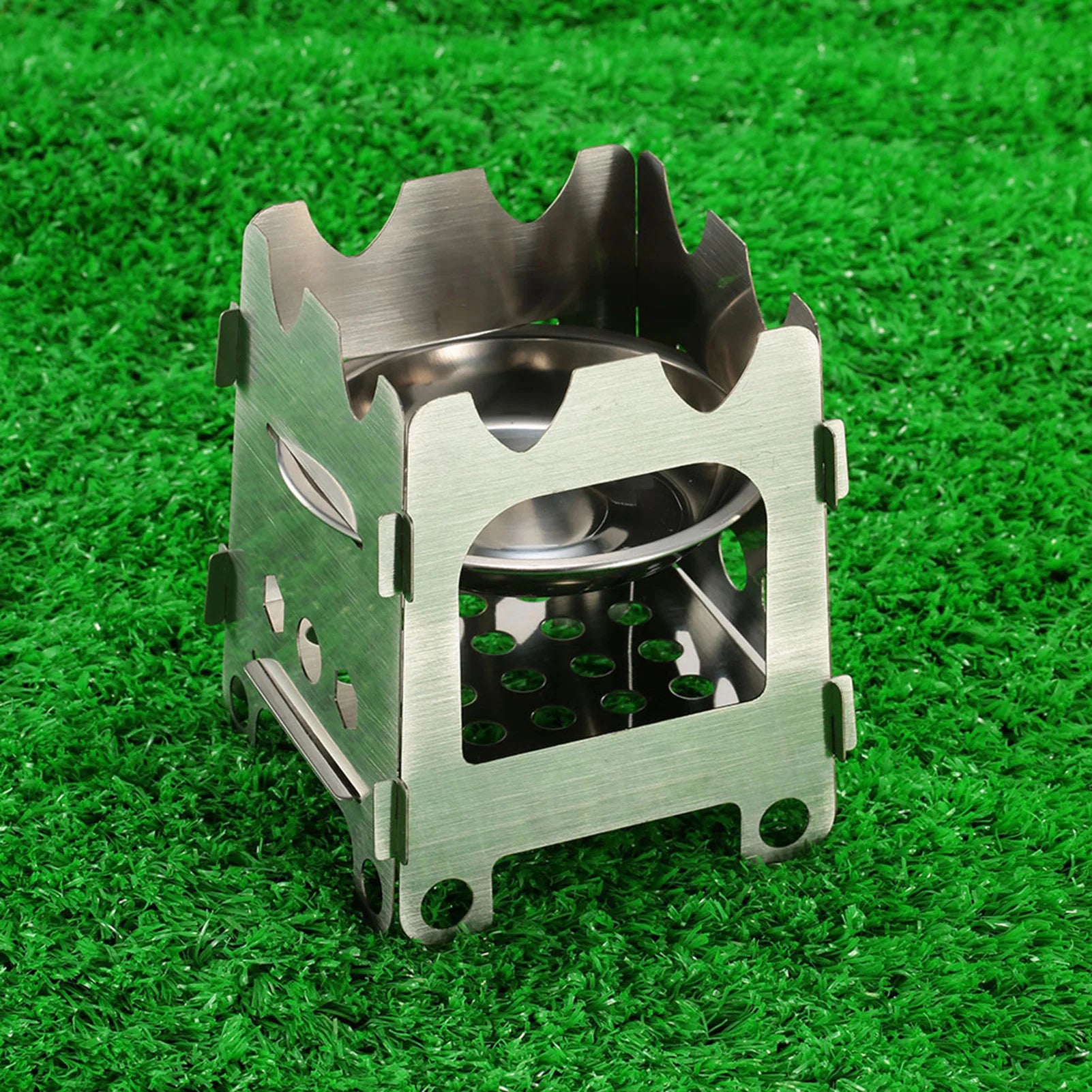 Portable Titanium Folding Camping Stove Portable Titanium Folding Camping Stove