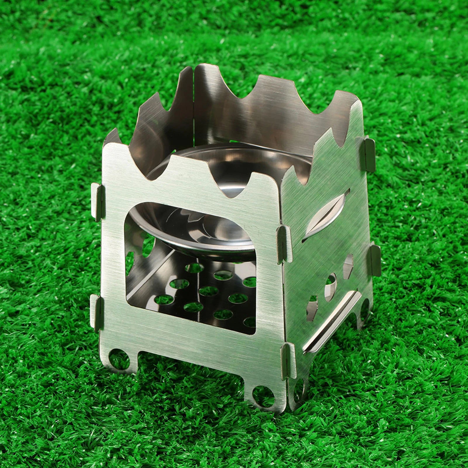 Portable Titanium Folding Camping Stove Portable Titanium Folding Camping Stove