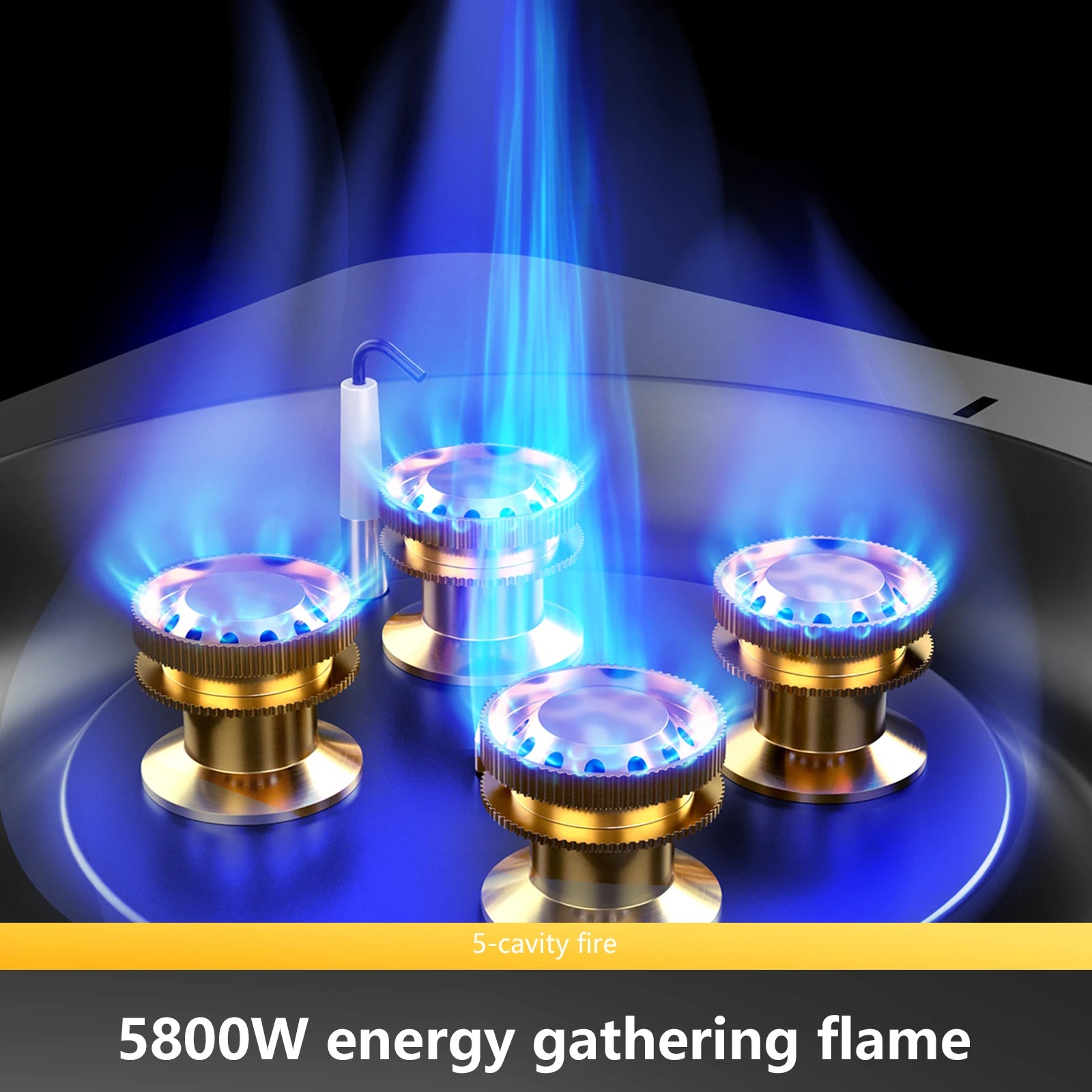 BISINNA 5800W Camping Stove – High-Power Portable Gas Burner for Outdoor Cooking BISINNA 5800W Camping Stove – High-Power Portable Gas Burner for Outdoor Cooking