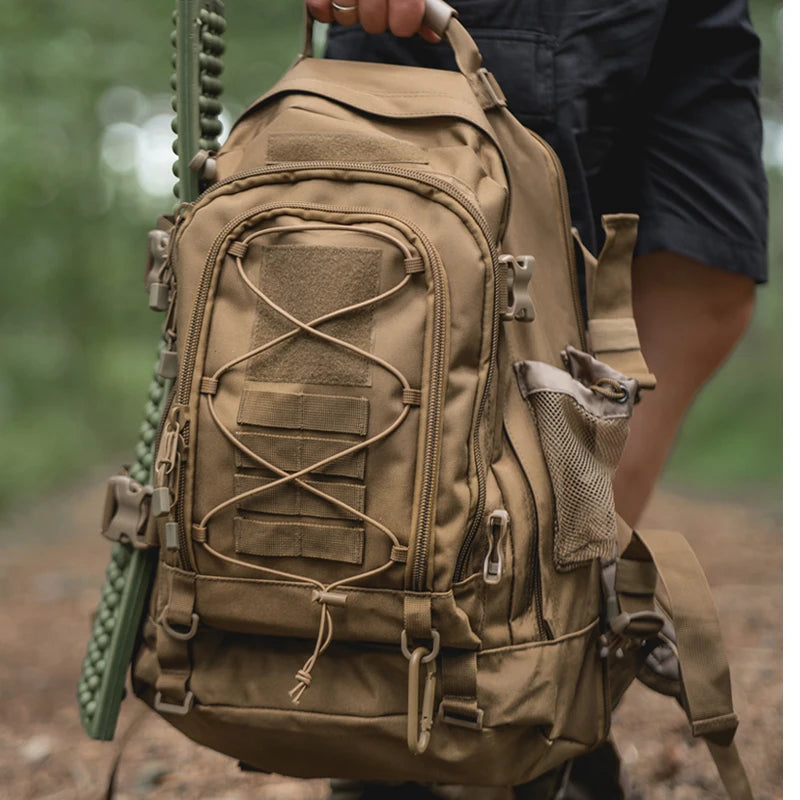 65L Tactical Hiking Backpack – Military Camping Rucksack