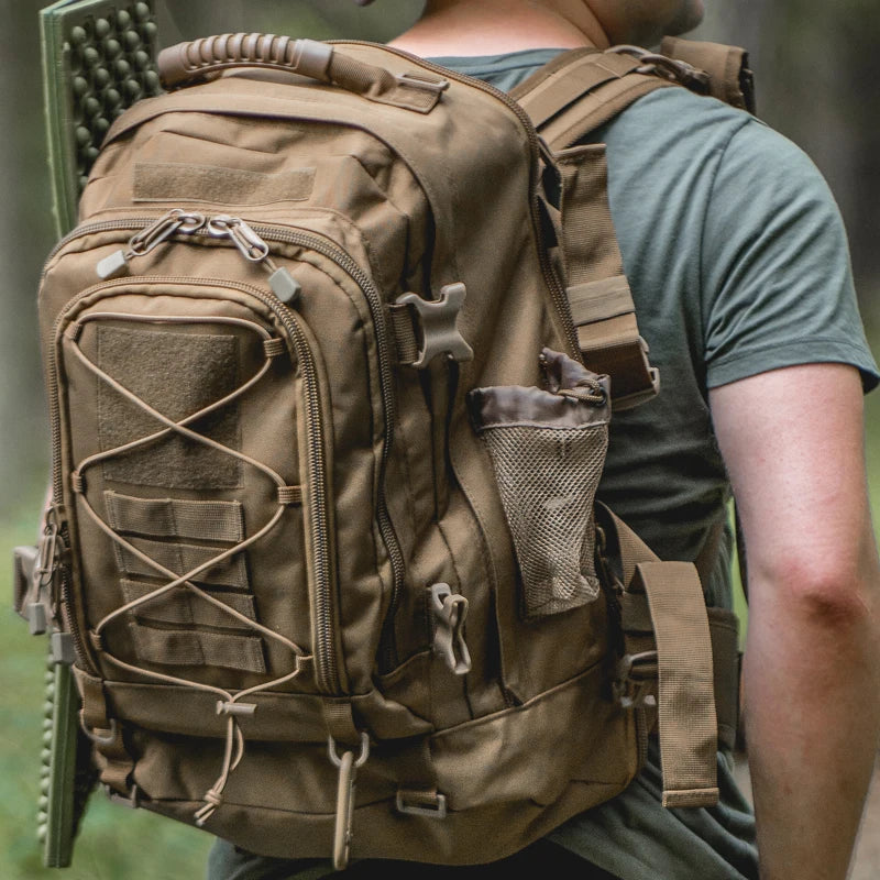 65L Tactical Hiking Backpack – Military Camping Rucksack