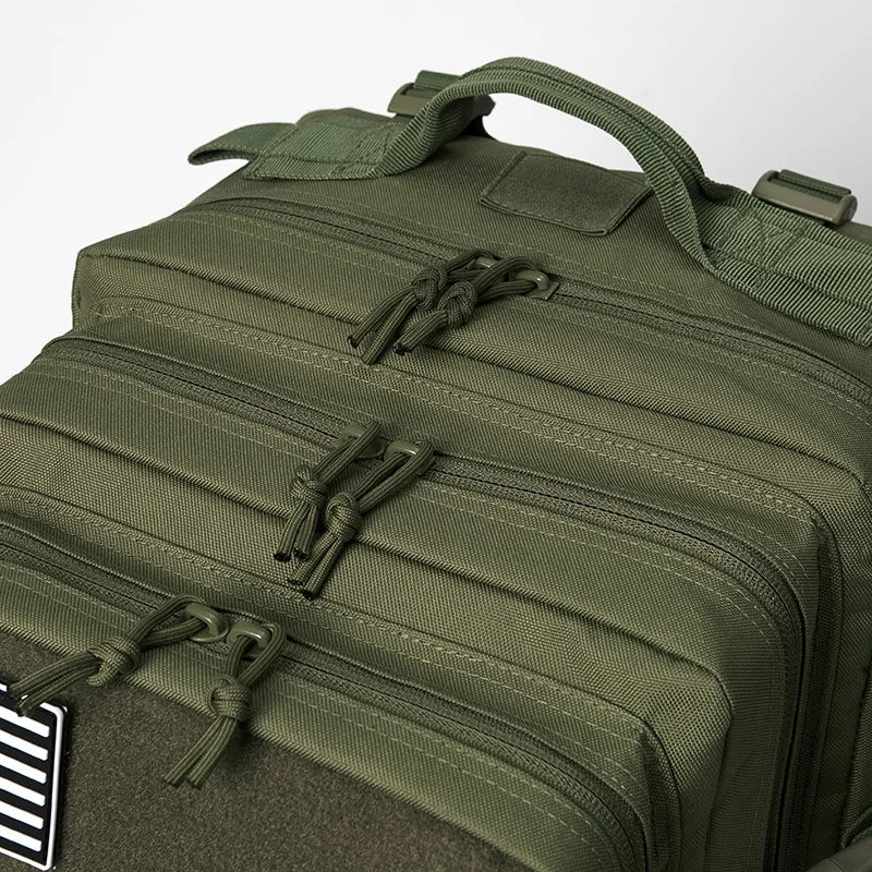 45L MOLLE Tactical Backpack with Bottle Holder