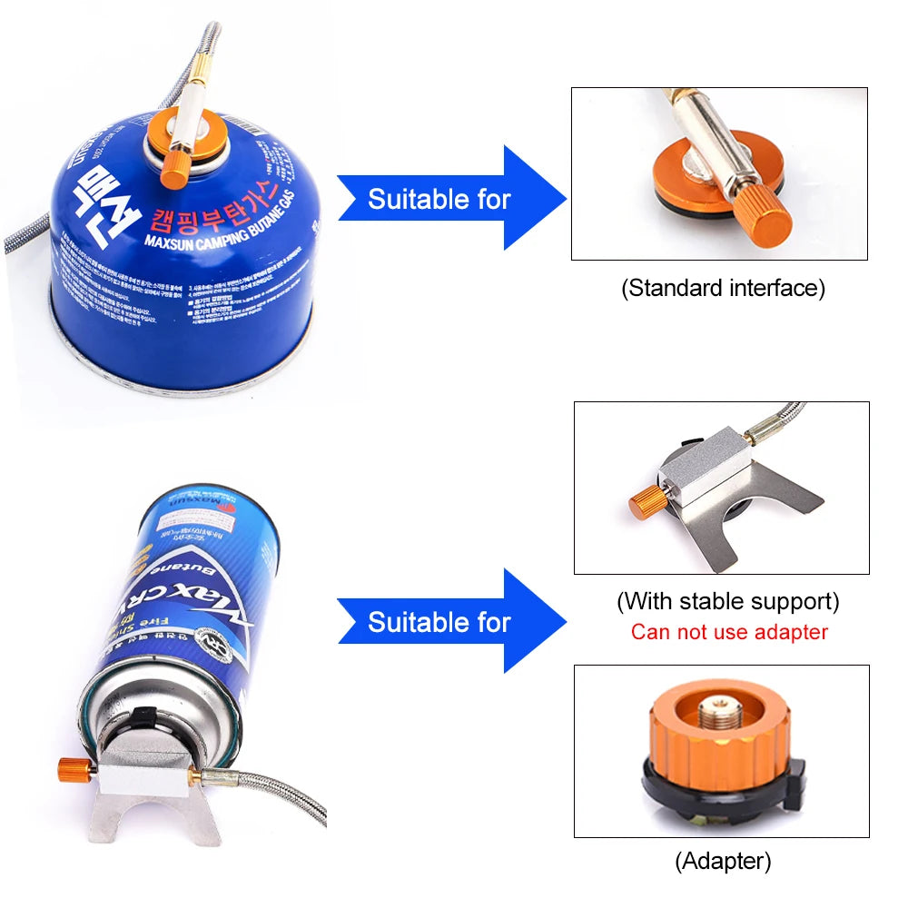 Widesea Camping Gas Stove – Portable Outdoor Burner for Hiking, Survival & Picnic Use
