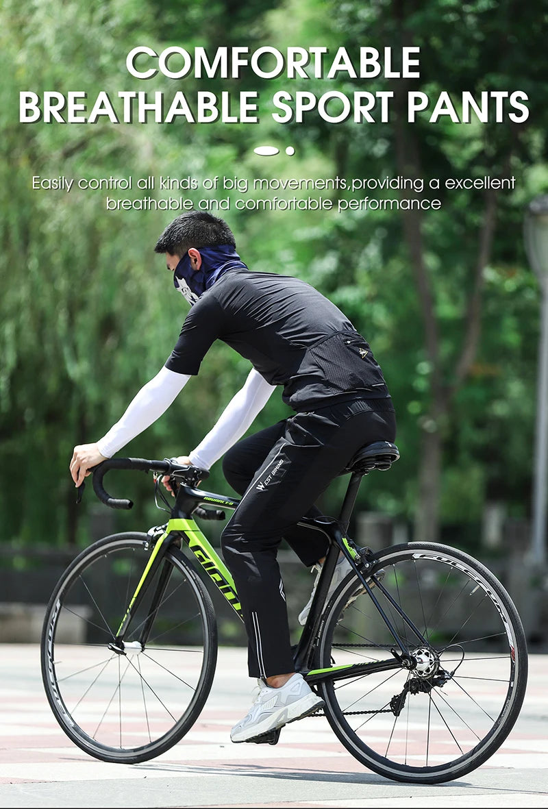 WEST BIKING Quick-Dry Reflective Sports Pants for Men