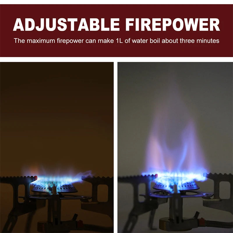 Widesea Camping Gas Stove – Portable Outdoor Burner for Hiking, Survival & Picnic Use