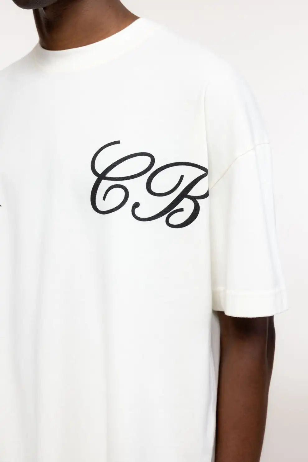 Men’s Letter Print Loose-Fit Short-Sleeve T-Shirt