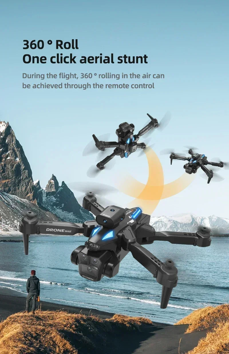 C10 Smart Dual-Camera Obstacle-Avoiding Drone