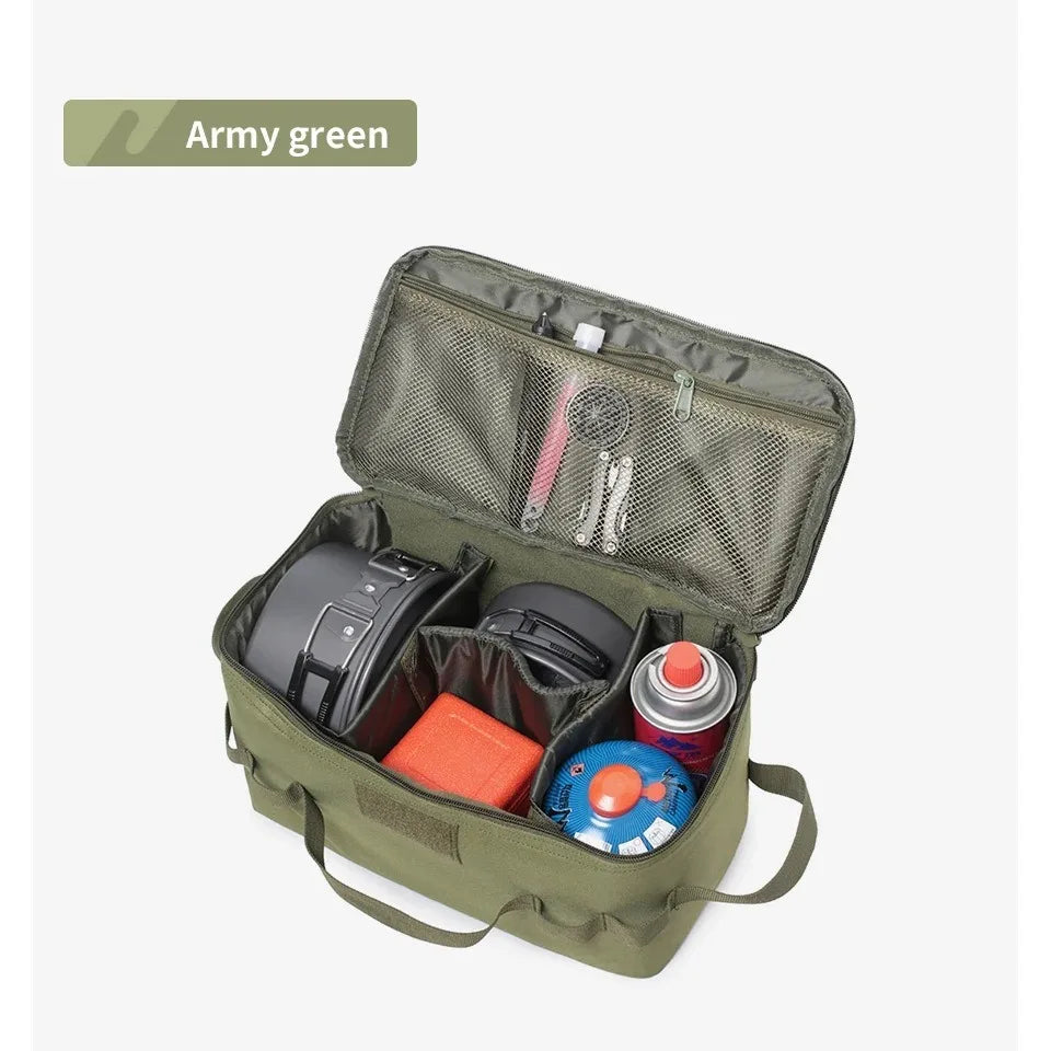 Large Capacity Gas Tank Storage Bag – Outdoor Camping Tool & Cookware Organizer