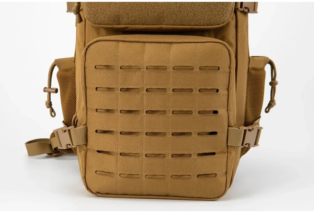 25L/45L Tactical Outdoor Survival Backpack with Bottle Holder