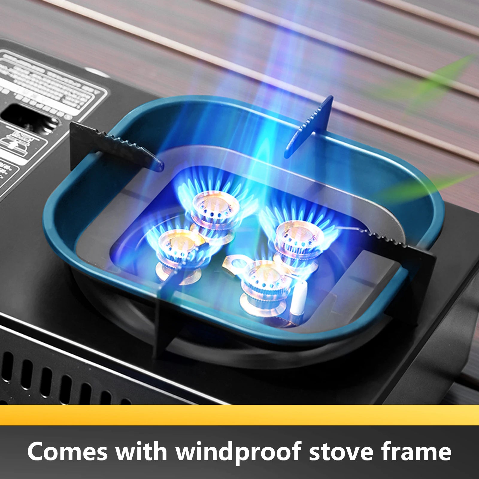 BISINNA 5800W Camping Stove – High-Power Portable Gas Burner for Outdoor Cooking