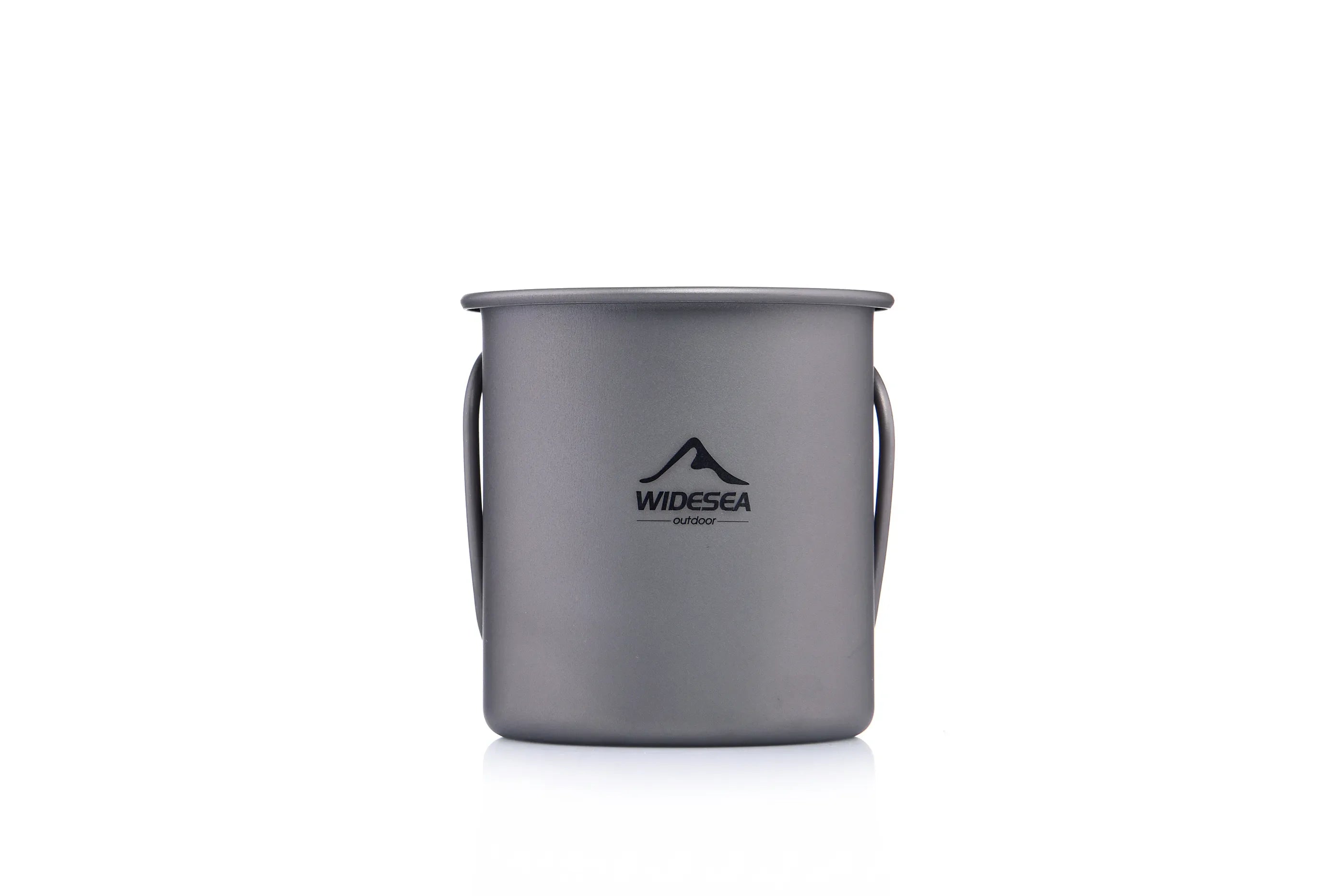 Widesea Titanium Camping Mug – Lightweight Outdoor Travel Cup for Hiking & Picnic