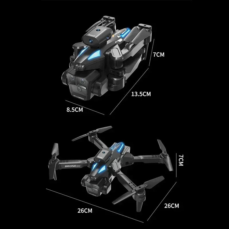 C10 Smart Dual-Camera Obstacle-Avoiding Drone