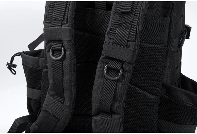 45L MOLLE Tactical Backpack with Bottle Holder
