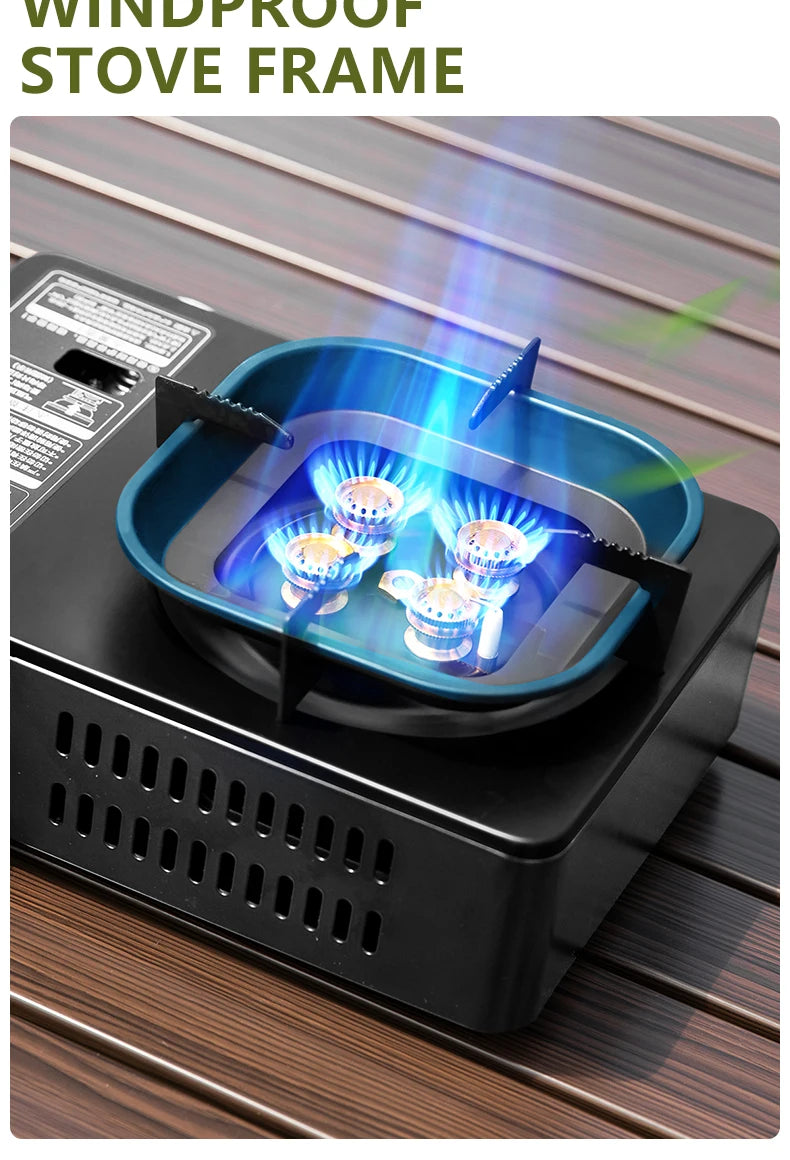 BISINNA 5800W Camping Stove – High-Power Portable Gas Burner for Outdoor Cooking