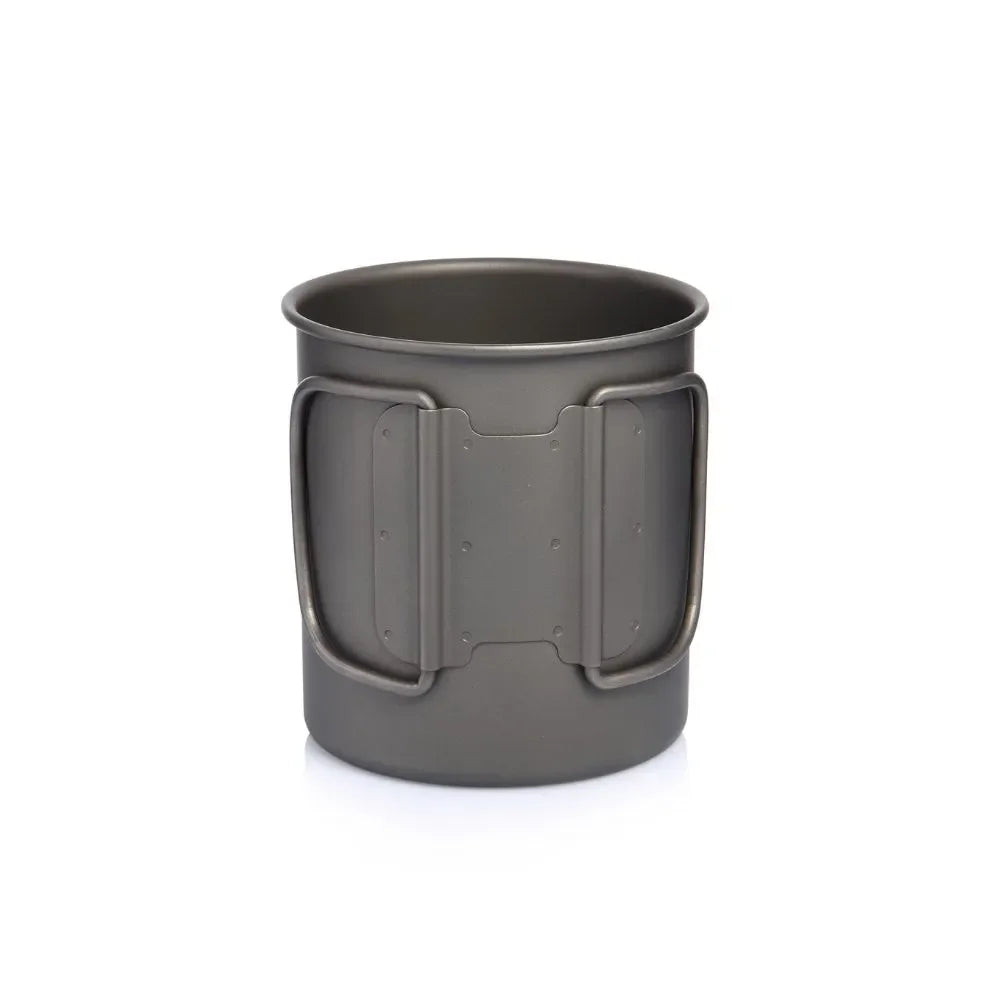 Widesea Titanium Camping Mug – Lightweight Outdoor Travel Cup for Hiking & Picnic