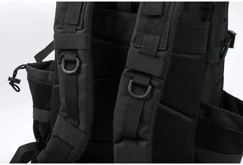 25L/45L Tactical Outdoor Survival Backpack with Bottle Holder