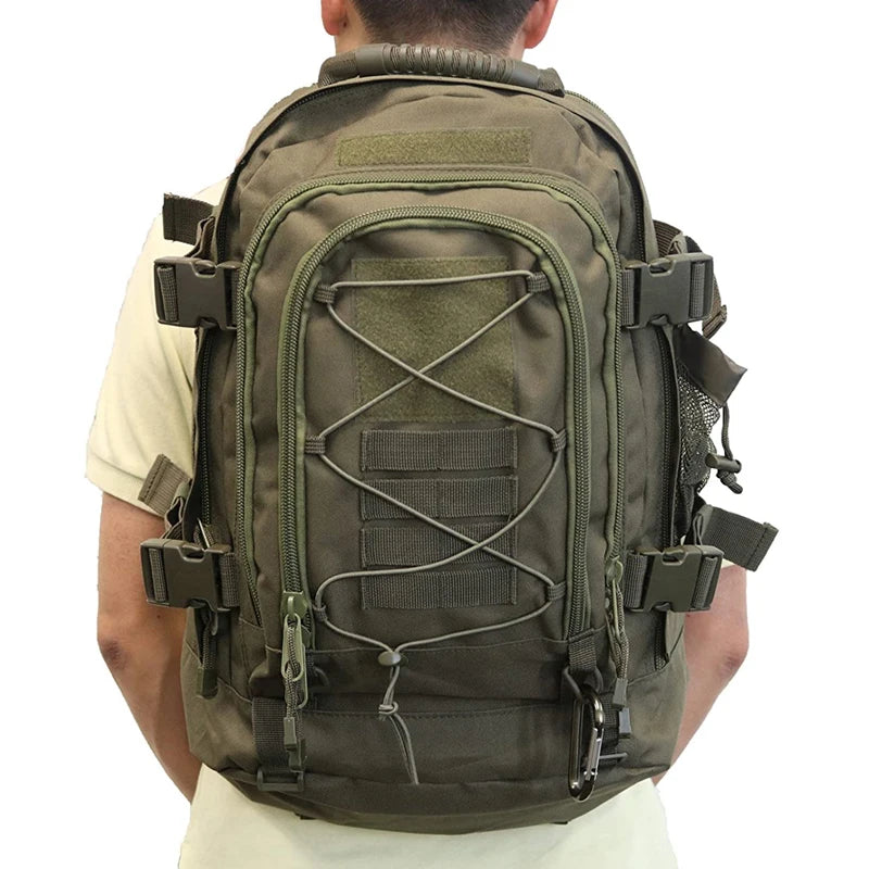 65L Tactical Hiking Backpack – Military Camping Rucksack