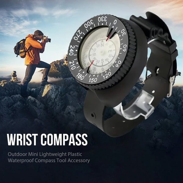 Waterproof Diving Wrist Compass – High Accuracy Outdoor Use