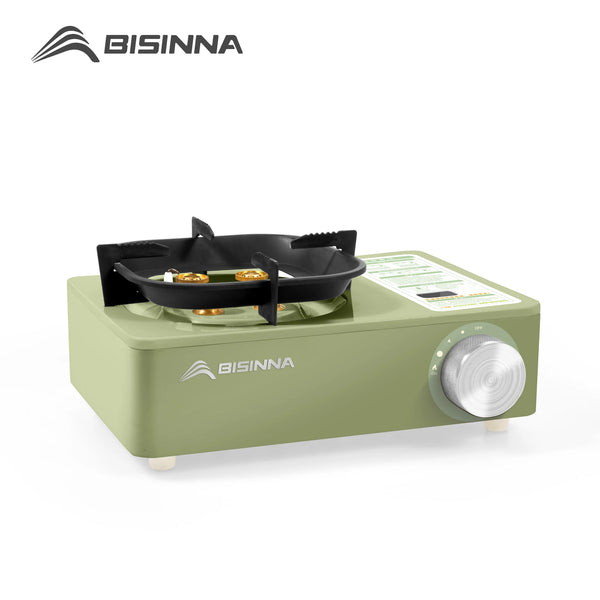 BISINNA 5800W Camping Stove – High-Power Portable Gas Burner for Outdoor Cooking