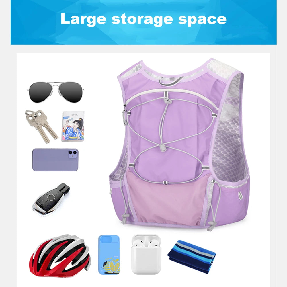 Lightweight Hydration Running Vest – Waterproof & Breathable