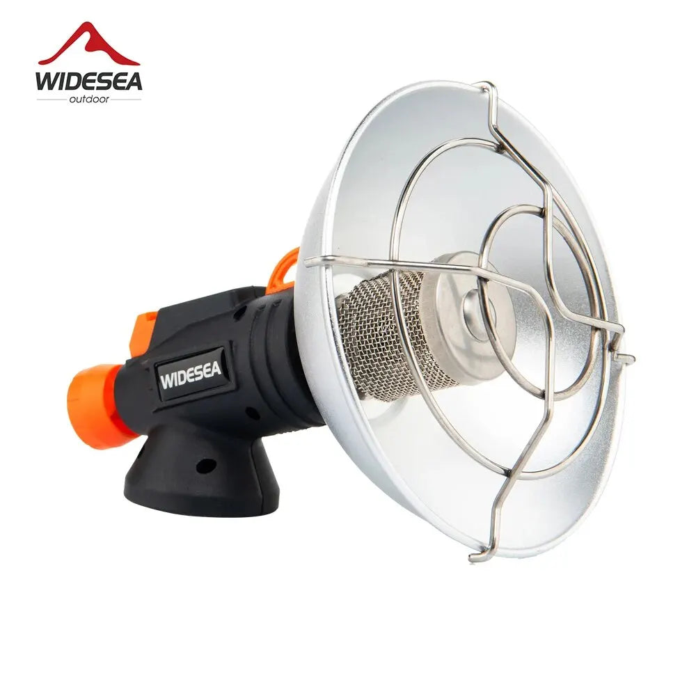 Widesea Portable Stainless Steel Camping Heater – Outdoor Gas Burner & Fireplace