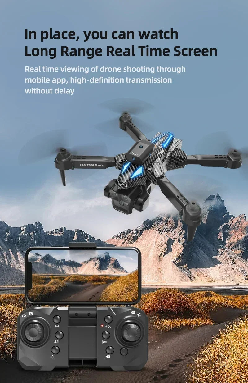C10 Smart Dual-Camera Obstacle-Avoiding Drone
