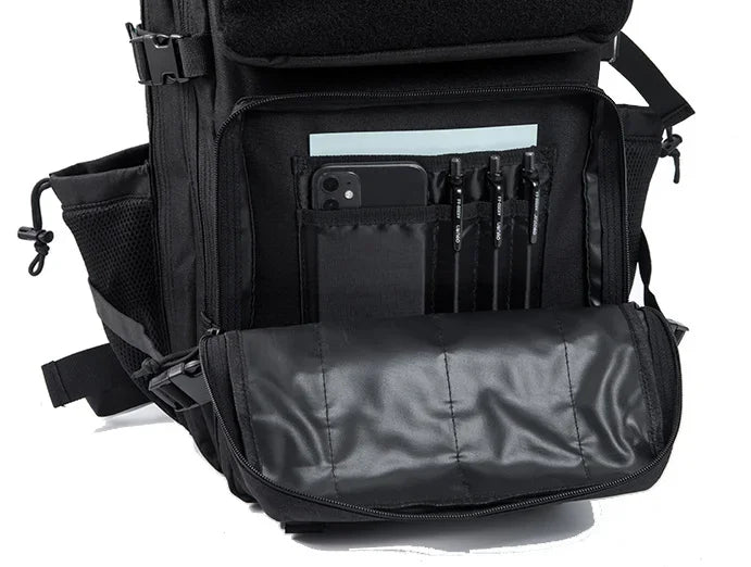 25L/45L Tactical Outdoor Survival Backpack with Bottle Holder