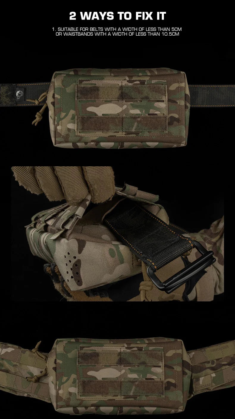 Multifunctional MOLLE GP Pouch – Tactical Travel Bag for Outdoor Gear Storage